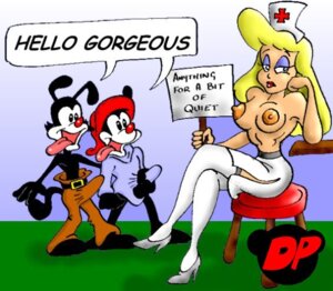 Rating: Explicit Score: 0 Tags: animaniacs black_fur bottomless breasts color english_text female feral fur handjob hello_nurse human interspecies male masturbation multiple_males nipples red_nose rule34 sitting standing tagme text topless wakko_warner white_fur yakko_warner User: bunchy7s
