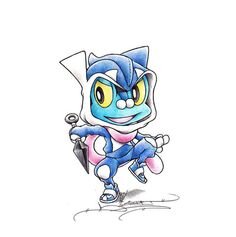Rating: Safe Score: 0 Tags: ambiguous_gender amphibian anthro biped clothing colored_pencil_(artwork) cosplay costume e621 evolutionary_family feral footwear froakie generation_6_pokemon greninja happy hoodie itsbirdyart jacket kunai low_res nintendo pokemon pokemon_(species) pokemon_costume scarf shoes smile solo thumbnail tongue tongue_out topwear traditional_media_(artwork) weapon User: bunchy7s