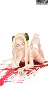 Rating: Explicit Score: 0 Tags: 1girls 2d blood blood_on_ground feet female female_only franken_fran laying_on_stomach long_hair madaraki_fran rule34 solo solo_female tagme white_background User: bunchy7s