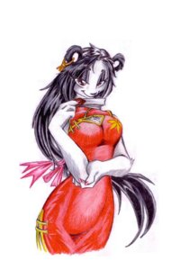 Rating: Safe Score: 0 Tags: anthro asian_clothing bear big_breasts bittenhard black_hair bow_(feature) bow_tie breasts chinese chinese_clothing chinese_dress cleavage cleavage_cutout clothed clothing colored_nails cutout dress e621 ear_piercing east_asian_clothing female fur giant_panda hair mammal nails piercing simple_background smile solo traditional_media_(artwork) white_body white_fur User: bunchy7s Rating: Safe Score: 0 Tags: anthro asian_clothing bear big_breasts bittenhard black_hair bow_(feature) bow_tie breasts chinese chinese_clothing chinese_dress cleavage cleavage_cutout clothed clothing colored_nails cutout dress e621 ear_piercing east_asian_clothing female fur giant_panda hair mammal nails piercing simple_background smile solo traditional_media_(artwork) white_body white_fur User: bunchy7s