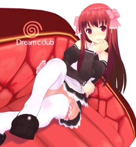 Rating: Explicit Score: 0 Tags: 1girls amane_(dream_c_club) dream_c_club female long_hair marz_(artist) nopan on_couch rule34 tagme User: bunchy7s