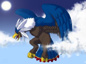 Rating: Safe Score: 0 Tags: avian beak bird blue_body blue_feathers braviary brown_body brown_feathers cloud e621 essence_of_rapture feathered_wings feathers feral flying generation_5_pokemon jackie_roberts male moon nintendo outside pokemon pokemon_(species) red_eyes shiny_pokemon sky skyscape solo tongue white_body white_feathers wings User: bunchy7s