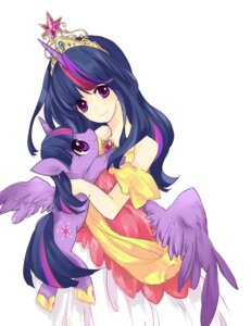 Rating: Safe Score: 0 Tags: 2013 alternate_species clothed clothing crown cutie_mark dress duo e621 equid equine feathered_wings feathers female friendship_is_magic fur hair hasbro headgear hi_res horn horse humanoid humanoidized lillin_(artist) mammal multicolored_hair my_little_pony mythological_creature mythological_equine mythology pink_hair pony purple_body purple_eyes purple_fur purple_hair simple_background smile square_crossover tail tiara twilight_sparkle_(mlp) two_tone_hair white_background winged_unicorn wings User: bunchy7s