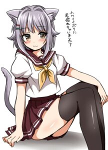 Rating: Safe Score: 0 Tags: :3 accessory animal_humanoid black_clothing black_legwear blush bottomwear cat_humanoid cat_tail clothing cygames e621 felid felid_humanoid feline feline_humanoid female grey_hair hair hair_accessory hairclip humanoid idolmaster idolmaster_cinderella_girls koshimizu_sachiko legwear mammal mammal_humanoid parallel_clips puffy_sleeves school_uniform short_sleeves simple_background sitting skirt solo text translated tsukudani_norio uniform white_background yellow_eyes User: bunchy7s Rating: Safe Score: 0 Tags: :3 accessory animal_humanoid black_clothing black_legwear blush bottomwear cat_humanoid cat_tail clothing cygames e621 felid felid_humanoid feline feline_humanoid female grey_hair hair hair_accessory hairclip humanoid idolmaster idolmaster_cinderella_girls koshimizu_sachiko legwear mammal mammal_humanoid parallel_clips puffy_sleeves school_uniform short_sleeves simple_background sitting skirt solo text translated tsukudani_norio uniform white_background yellow_eyes User: bunchy7s
