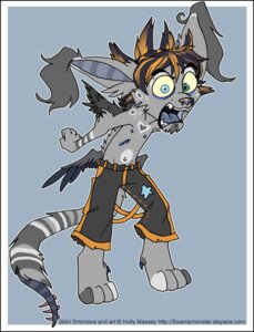 Rating: Safe Score: 0 Tags: alternative_fashion angry anthro black_border blue_claws blue_nipples blue_scar bondage_pants border bottomwear butt_wings claws clothed clothing crosshawk dewclaw digital_drawing_(artwork) digital_media_(artwork) digitigrade e621 ear_tuft eye_bags feathered_wings feathers flat_colors full-length_portrait fur glamfur grey_body grey_fur hair heart_symbol heterochromia liberty_spikes male mammal nipples open_mouth outline pants portrait scar short_hair skihi solo standing star tail text tongue topless tuft unusual_wing_placement url white_border white_outline wings zeriara User: bunchy7s