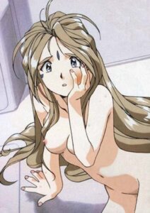 Rating: Explicit Score: 0 Tags: arm_support belldandy breasts brown_hair facial_mark female hits_(artist) nipples nude nude_filter oh_my_goddess! photoshop rule34 sitting small_breasts User: bunchy7s