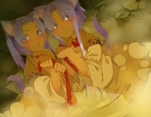 Rating: Safe Score: 0 Tags: 5_fingers animal_humanoid asian_clothing cat_humanoid choker clothing dark_body dark_skin digital_media_(artwork) duo dutch_angle e621 east_asian_clothing eye_through_hair felid felid_humanoid feline feline_humanoid female fingers front_view fundoshi glistening glistening_eyes hair hot_spring humanoid japanese_clothing jewelry looking_at_viewer mammal mammal_humanoid maruku necklace onsen partially_submerged purple_eyes purple_hair robe sibling_(lore) sister_(lore) sisters_(lore) tan_body tan_skin translucent translucent_hair twins_(lore) underwear warm_colors water yellow_clothing yellow_robe User: bunchy7s