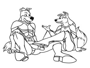 Rating: Questionable Score: 0 Tags: 4:3 4_fingers anthro armor biceps bird_dog black_and_white black_nose boots canid canine canis clothing colleen_(road_rovers) dipstick_tail domestic_dog duo e621 female fingers footwear fur gadonstriom gloves golden_retriever handwear hunter_(road_rovers) hunting_dog line_art looking_aside male male/female mammal markings monochrome multicolored_tail muscular nanogrrr open_mouth open_smile retriever road_rovers shoes simple_background smile tail tail_markings white_background User: bunchy7s