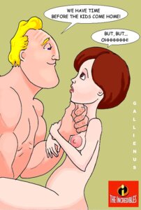 Rating: Explicit Score: 0 Tags: 1boy 1girls disney female gallienus helen_parr husband_and_wife lowres male nipples pixar pregnant robert_parr rule34 the_incredibles User: bunchy7s