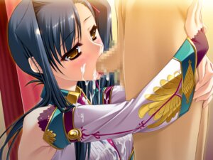 Rating: Explicit Score: 0 Tags: blowjob blush censored cum cum_on_clothes facial fellatio female game game_cg hongou_kazuto kan'u_unchou_(koihime) koihime&dagger;_(series) koihime_musou male oral penis rule34 yellow_eyes User: bunchy7s