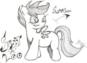 Rating: Safe Score: 0 Tags: 2013 dj.haruna_dash e621 equid equine feathered_wings feathers female feral friendship_is_magic hair hasbro mammal monochrome my_little_pony mythological_creature mythological_equine mythology pegasus quadruped scootaloo_(mlp) solo tail wings young young_feral User: bunchy7s