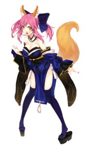 Rating: Safe Score: 0 Tags: 1000000000 accessory animal_humanoid armwear asian_clothing bare_shoulders black_clothing black_legwear bow_(feature) bow_accessory bow_ribbon breasts canid canid_humanoid canine canine_humanoid caster_tamamo-no-mae centered_hair_bow cleavage clothed clothing colored_nails detached_sleeves e621 east_asian_clothing fate_(series) female footwear fox fox_humanoid fox_tail hair hair_accessory hair_bow hair_ribbon humanoid japanese_clothing legwear mammal mammal_humanoid nails open_mouth pink_hair ribbons sandals shoes simple_background smile solo standing type-moon white_background yellow_eyes User: bunchy7s