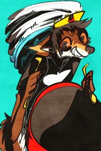 Rating: Safe Score: 0 Tags: 22mg 2:3 ambiguous_gender anthro biped black_eyes blue_background canid canine clothed clothing digital_media_(artwork) drum drumming_stick e621 feathered_headdress feathers fox grin hair headdress looking_at_viewer mammal musical_instrument native_american orange_sclera percussion_instrument percussion_mallet shirt simple_background smile solo standing stylized t-shirt topwear User: bunchy7s Rating: Safe Score: 0 Tags: 22mg 2:3 ambiguous_gender anthro biped black_eyes blue_background canid canine clothed clothing digital_media_(artwork) drum drumming_stick e621 feathered_headdress feathers fox grin hair headdress looking_at_viewer mammal musical_instrument native_american orange_sclera percussion_instrument percussion_mallet shirt simple_background smile solo standing stylized t-shirt topwear User: bunchy7s
