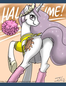 Rating: Explicit Score: 0 Tags: alicorn ass cheerleader equine female feral friendship_is_magic john_joseco my_little_pony no_panties princess_celestia_(mlp) princess_molestia pussy rule34 skirt straight_hair upskirt User: bunchy7s