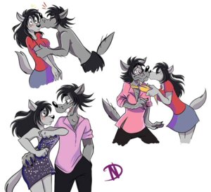 Rating: Safe Score: 0 Tags: anthro blush bottomwear canid canine canis claws clothing crossgender duo e621 fan_character female kissing male mammal mtf_crossgender nogicu pants russian shirt smile soyuzmultfilm square_crossover topwear volk_(wjyw) well_just_you_wait! wolf User: bunchy7s