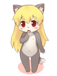 Rating: Explicit Score: 0 Tags: 1girls 3_toes 4_fingers anthro blonde_hair blush cheek_tuft claws ear_fluff female female_only flat_chest front_view full_body gaoru grey_fur hand_on_chest huge_eyes huge_head long_hair looking_at_viewer nipples nude open_mouth pussy red_eyes rule34 simple_background solo standing straight_hair tagme there_is_a_devil toony white_background white_fur wolf User: bunchy7s