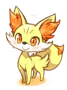 Rating: Safe Score: 0 Tags: 3:4 ambiguous_gender canid canine e621 fennekin feral generation_6_pokemon looking_at_viewer mammal nintendo orange_eyes pokemon pokemon_(species) quadruped simple_background solo tail unknown_artist white_background User: bunchy7s