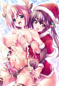 Rating: Explicit Score: 0 Tags: 2futas breast_grab breasts brown_hair bukkake christmas cum cute futa_on_futa futa_sans_balls futa_with_futa futanari handjob hat intersex kashi lactation large_breasts long_hair nipple_pinch nipple_tweak nipples original panties penis pink_hair rule34 santa santa_costume santa_hat stocking_cap straight_hair thighhighs tied_hair tongue topless twintails underwear User: bunchy7s