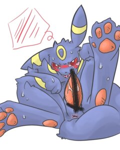 Rating: Explicit Score: 0 Tags: 4:5 anus ball_gag blue_body blue_fur bodily_fluids censored censored_genitalia censored_penis e621 eeveelution erection feral fur gag gagged generation_2_pokemon genitals male mukomizu_kintora nintendo nude pawpads paws penis pokemon pokemon_(species) red_eyes solo sweat tail umbreon User: bunchy7s