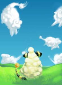 Rating: Safe Score: 0 Tags: ambiguous_gender bovid braindeadmareep caprine cloud detailed detailed_background e621 feral generation_2_pokemon hill mammal mareep nintendo outside pokemon pokemon_(species) rear_view sitting sky solo tail toony User: bunchy7s