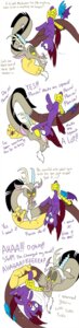 Rating: Safe Score: 0 Tags: 2014 absurd_res blue_body blue_feathers chimera cutie_mark dialogue discord_(mlp) draconequus duo e621 earth_pony english_text equid equine eyewear fan_character feathered_wings feathers female feral friendship_is_magic glasses hasbro hi_res horse long_image male mammal membrane_(anatomy) membranous_wings mickeymonster my_little_pony pony tall_image text wings User: bunchy7s