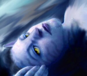 Rating: Safe Score: 0 Tags: alien alien_humanoid black_hair blue_body blue_lips blue_skin blue_stripes celestialess e621 female hair humanoid james_cameron's_avatar lips looking_at_viewer low_res na'vi not_furry solo stripes yellow_eyes User: bunchy7s