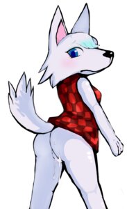 Rating: Explicit Score: 0 Tags: after_sex animal_crossing anthro arctic_wolf biped blue_eyes blush bodily_fluids bottomless butt canid canine canis clothed clothing cum cum_in_vagina cum_inside dripping e621 female fur genital_fluids genitals looking_back mammal muinu nintendo raised_tail shirt simple_background solo standing tail topwear vulva white_background white_body white_fur whitney_(animal_crossing) wolf User: bunchy7s