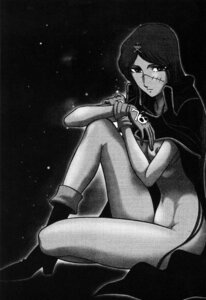 Rating: Explicit Score: 0 Tags: 1girls 2001 aratamaru boots breasts cape emeraldas female gloves greyscale large_breasts leijiverse long_hair looking_at_viewer monochrome nipples queen_emeraldas rule34 sitting solo space_pirate_captain_harlock tagme User: bunchy7s