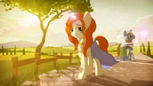 Rating: Safe Score: 0 Tags: 16:9 2012 armor brown_hair cape castle clothed clothing cloud detailed_background digital_media_(artwork) duo e621 equid equine facial_hair female fence feral fiona_(tcoa) fur gign-3208 grass green_eyes grey_body grey_fur guard hair hasbro headgear helmet hi_res horn long_hair looking_at_viewer magic male mammal medieval mustache my_little_pony mythological_creature mythological_equine mythology orange_hair outside path plant quadruped scenery sky sun tail the_chronicles_of_amber tree unicorn white_body white_fur widescreen wood User: bunchy7s