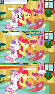 Rating: Safe Score: 0 Tags: accessory apple_bloom_(mlp) bow_(feature) bow_accessory bow_ribbon christmas chubbie comic computer cutie_mark_crusaders_(mlp) e621 earth_pony electronics equid equine feathered_wings feathers female feral friendship_is_magic group hair_accessory hair_bow hair_ribbon hasbro hi_res holidays horn horse jananimations laptop mammal my_little_pony mythological_creature mythological_equine mythology orange_body orange_feathers pegasus pony rainbow_dash_(mlp) ribbons scootaloo_(mlp) sweetie_belle_(mlp) tumblr unicorn wings young User: bunchy7s Rating: Safe Score: 0 Tags: accessory apple_bloom_(mlp) bow_(feature) bow_accessory bow_ribbon christmas chubbie comic computer cutie_mark_crusaders_(mlp) e621 earth_pony electronics equid equine feathered_wings feathers female feral friendship_is_magic group hair_accessory hair_bow hair_ribbon hasbro hi_res holidays horn horse jananimations laptop mammal my_little_pony mythological_creature mythological_equine mythology orange_body orange_feathers pegasus pony rainbow_dash_(mlp) ribbons scootaloo_(mlp) sweetie_belle_(mlp) tumblr unicorn wings young User: bunchy7s