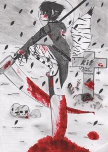 Rating: Questionable Score: 0 Tags: anthro black_hair blood bodily_fluids bone cemetery chain chain_accessory death e621 grave hair knife male mammal melee_weapon midorikazeneko polearm scythe skull solo sword tail weapon User: bunchy7s