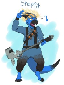 Rating: Safe Score: 0 Tags: 2013 5_toes anthro blue_body blue_fur clothing digitigrade e621 feet fur hammer hat headgear headwear hi_res hybrid male maul pyro_(team_fortress_2) sledgehammer solo team_fortress_2 text toes tongue tools unknown_artist valve valve_corporation weapon User: bunchy7s Rating: Safe Score: 0 Tags: 2013 5_toes anthro blue_body blue_fur clothing digitigrade e621 feet fur hammer hat headgear headwear hi_res hybrid male maul pyro_(team_fortress_2) sledgehammer solo team_fortress_2 text toes tongue tools unknown_artist valve valve_corporation weapon User: bunchy7s