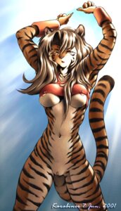Rating: Explicit Score: 0 Tags: 2001 anthro bottomless breasts clothed clothing e621 felid female genitals hair karabiner long_hair mammal pantherine pose solo stripes tail tiger vulva User: bunchy7s