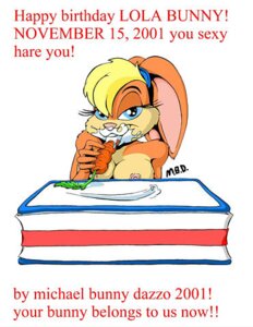Rating: Explicit Score: 0 Tags: 2001 anthro birthday breasts cake carrot eating english_text female female_only front_view fur furry furry_breasts furry_ears hair lola_bunny looney_tunes mammal rabbit rule34 short_hair solo space_jam straight_hair tagme text User: bunchy7s Rating: Explicit Score: 0 Tags: 2001 anthro birthday breasts cake carrot eating english_text female female_only front_view fur furry furry_breasts furry_ears hair lola_bunny looney_tunes mammal rabbit rule34 short_hair solo space_jam straight_hair tagme text User: bunchy7s