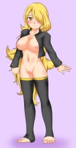 Rating: Explicit Score: 0 Tags: artist_request blonde blonde_female blonde_hair blush breasts clothing color cynthia_(pokemon) female female_only game_freak human human_only nintendo nipples partially_clothed pokemon pokemon_champion pokemon_dppt pussy rule34 solo standing tagme vulva User: bunchy7s