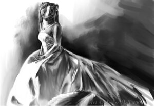 Rating: Safe Score: 0 Tags: amber_hill anthro ball_gown classy clothing digital_media_(artwork) digital_painting_(artwork) dress e621 elegant female greyscale mammal mephitid monochrome oscen_(character) painting_(artwork) skunk solo wedding_dress User: bunchy7s