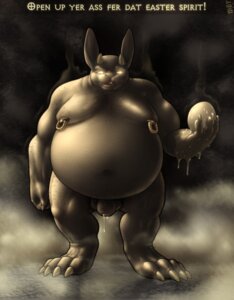 Rating: Explicit Score: 0 Tags: belly body_hair chest_hair claws demon digital_media_(artwork) e621 egg fog foreskin genitals glistening hair hi_res horn lagomorph leporid male mammal mot nipples nude overweight overweight_male penis piercing pubes rabbit solo wet User: bunchy7s