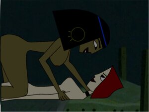 Rating: Explicit Score: 0 Tags: 2girls accurate_art_style areola artist_request ass bare_shoulders bed big_breasts black_eyes black_hair bottomless breasts cleopatra_smith clone_high collar color colored dark-skinned_female dark_hair dark_skin earrings female female_only hoop_earrings human interracial joan_of_arc_(clone_high) large_breasts long_hair multiple_females multiple_girls naked nipples nude red_hair royalty rule34 smile smiling tagme teeth topless yuri User: bunchy7s