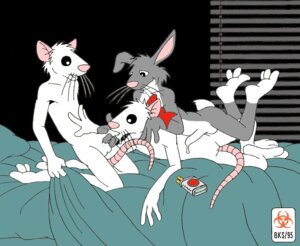 Rating: Explicit Score: 0 Tags: 1995 accessory alice_(biohazard) anthro anthro_on_anthro balls bed biohazard_(artist) biohazard_symbol bisexual bob_(biohazard) bodily_fluids bow_(feature) bow_accessory bow_ribbon cigarette drooling e621 erection fellatio female flat_chested furniture genital_fluids genitals group group_sex hair_accessory hair_bow hair_ribbon hazard_symbol inside lagomorph leporid lucky_strike male male/female male/male male_penetrated male_penetrating male_penetrating_male mammal mmf_threesome moshe_(biohazard) murid murine on_bed oral oral_penetration penetration penile penis precum rabbit rat ribbons rodent saliva sex symbol tail threesome toony trio vulva User: bunchy7s