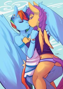 Rating: Questionable Score: 0 Tags: 2013 absurd_res anthro anthrofied blue_body blue_feathers blue_fur bottomwear bracelet clothed clothing digital_media_(artwork) duo e621 ear_piercing equid equine eyes_closed feathered_wings feathers female female/female friendship_is_magic fur gauged_ear hair hasbro hi_res jewelry kissing mammal multicolored_hair multicolored_tail my_little_pony mythological_creature mythological_equine mythology outside panties pegasus piercing purple_eyes purple_hair rainbow_dash_(mlp) rainbow_hair rainbow_tail scootaloo_(mlp) shirt short_hair shorts sky snofu tail tongue topwear underwear wings yellow_body yellow_fur User: bunchy7s Rating: Questionable Score: 0 Tags: 2013 absurd_res anthro anthrofied blue_body blue_feathers blue_fur bottomwear bracelet clothed clothing digital_media_(artwork) duo e621 ear_piercing equid equine eyes_closed feathered_wings feathers female female/female friendship_is_magic fur gauged_ear hair hasbro hi_res jewelry kissing mammal multicolored_hair multicolored_tail my_little_pony mythological_creature mythological_equine mythology outside panties pegasus piercing purple_eyes purple_hair rainbow_dash_(mlp) rainbow_hair rainbow_tail scootaloo_(mlp) shirt short_hair shorts sky snofu tail tongue topwear underwear wings yellow_body yellow_fur User: bunchy7s