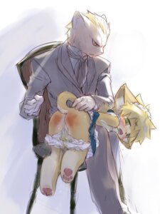 Rating: Explicit Score: 0 Tags: 3:4 accessory anthro barefoot black_tie_(suit) blonde_hair blue_clothing blue_dress blush bodily_fluids bottomless butt butt_slap chair clothed clothing corporal_punishment cotora countershading cravat crossed_legs crying digitigrade domestic_cat dress duo e621 ears_down ears_up feet felid feline felis female frilly frilly_accessory frilly_hairband fur furniture genital_fluids genitals gloves green_eyes grey_clothing grey_eyes hair hair_accessory hairband handwear hindpaw maid_uniform male mammal necktie on_lap open_mouth over_knee panties panties_down partially_clothed pawpads paws peeing pink_pawpads pink_tongue pivoted_ears punishment raised_tail reddened_butt serious_face short_hair simple_background slap small_feet spank_marks spanking suit tail tears teeth tongue underwear underwear_down uniform urine vulva wet wet_clothing wet_panties wet_underwear wetting white_background white_body white_fur yellow_body yellow_fur young young_anthro User: bunchy7s