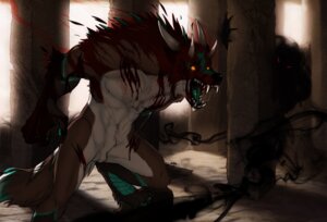 Rating: Explicit Score: 0 Tags: amber_eyes animal_genitalia anthro balls blood bodily_fluids canid canine canis demon detailed_background dragonorca duo e621 fangs fully_sheathed genitals glowing glowing_eyes horn male mammal open_mouth piranhapettingzoo roaring scratches sheath smoke tail teeth wolf User: bunchy7s