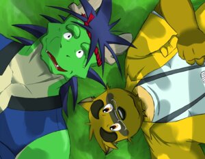 Rating: Safe Score: 0 Tags: 2010 anthro asian_mythology barazoku canid canine clothing coat dragon duo e621 east_asian_mythology eastern_dragon fur green_body green_skin hair kemono kounosuke_kuri lying male mammal morenatsu muscular muscular_male mythological_creature mythological_scalie mythology on_back raccoon_dog scalie shirt tanuki tatsuki_midoriya topwear yell0w_f0x User: bunchy7s