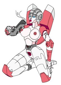 Rating: Explicit Score: 0 Tags: 1girls arcee arcee_(g1) autobot big_breasts breasts calibos female female_autobots female_only gun lowres nipples on_knees pink_nipples pussy robot robot_girl rule34 solo transformers transformers_g1 vagina white_body User: bunchy7s