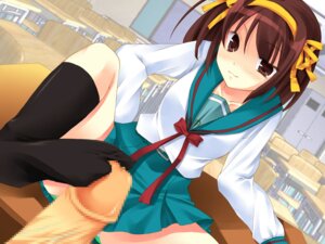 Rating: Explicit Score: 0 Tags: breasts censored clothing female footjob male rule34 skirt small_breasts suzumiya_haruhi suzumiya_haruhi_no_yuuutsu tagme tsumugisou User: bunchy7s