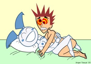 Rating: Explicit Score: 0 Tags: 1boy 1girls 2005 2d brad_carbunkle female human human/robot human_male humanoid jenny_wakeman male missionary missionary_position my_life_as_a_teenage_robot pussy robot robot_girl robot_humanoid rule34 smooth_skin sniper_tomcat spread_legs spreading table_lotus table_lotus_position vaginal vaginal_penetration what User: bunchy7s