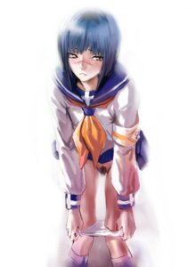 Rating: Explicit Score: 0 Tags: blue_hair bob_cut busou_renkin clothing female nekoi_mie panties panty_pull pubic_hair rule34 school_uniform skirt tsumura_tokiko underwear User: bunchy7s