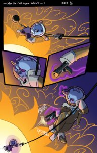 Rating: Safe Score: 0 Tags: 2011 comic crossover cutie_mark e621 elosande english_text equid equine female feral friendship_is_magic gun hasbro horn magic mammal my_little_pony mythological_creature mythological_equine mythology one_eyed_hilda outlaw_star parody princess_luna_(mlp) ranged_weapon spacesuit sun text trixie_(mlp) unicorn weapon winged_unicorn wings User: bunchy7s