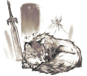Rating: Safe Score: 0 Tags: ambiguous_gender canid canine canis cuddling curled_up dark_souls digital_drawing_(artwork) digital_media_(artwork) e621 eyes_closed feral fluffy fluffy_tail fromsoftware fur great_grey_wolf_sif group human kitunen lying macro mammal melee_weapon monochrome moonlight_butterfly size_difference sketch sleeping solo_focus sword tail weapon wolf User: bunchy7s