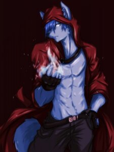 Rating: Safe Score: 0 Tags: 2010 3:4 abs anthro athletic belt biceps biped blue_body blue_eyes blue_fur blue_nose bottomwear canid canine canis clothed clothing e621 fur hi_res hoodie jacket kiba-wolf magic male mammal muscular muscular_anthro open_clothing open_hoodie open_topwear pants pecs pose solo standing topwear wolf User: bunchy7s